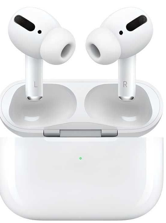 PLUG⚡Z Air-pods Pro with Wireless Charging Case with Sensor Enabled Bluetooth Headset (White, True Wireless)