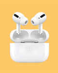 PLUG⚡Z Air-pods Pro with Wireless Charging Case with Sensor Enabled Bluetooth Headset (White, True Wireless)